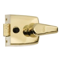 ERA 1630-31 Deadlocking Nightlatch Lock Brass Case and Brass Cylinder