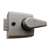 ERA 1630-51 Deadlocking Nightlatch Lock Satin Case Brass Cylinder