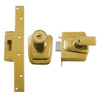 Ingersoll London Line SC100 BS3621:2007 Rim Nightlatch Brass