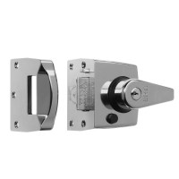 ERA 1830-35-2 BS3621:2007 Nightlatch Satin Chrome Case and Cylinder