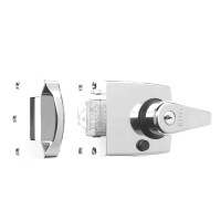 ERA 1930-37-2 BS3621:2007 Nightlatch Polished Chrome Case and Cylinder