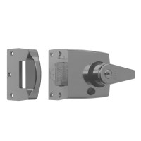 ERA 1930-40-2 BS3621:2007 Nightlatch Satin Nickel and Cylinder