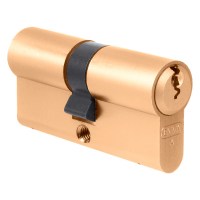 EVVA A5 Euro Double Off-Set Cylinder 46/56 102mm Polished Brass