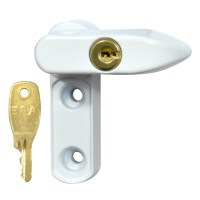 ERA 832-12 PVCU Locking Snaplock White