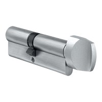 EVVA A5 Euro Key and Turn Cylinder 51/51 102mm Nickel Plated