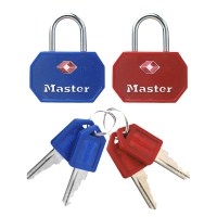 Master Lock 4681 TSA Padlock Keyed Alike Pair