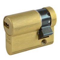 CISA Astral Euro 10pin Single Cylinder 40mm 30/10 Polished Brass