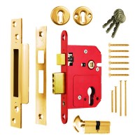 ERA 234-31 British Standard 8621:2007 Keyless Egress Sashlock 67mm Brass