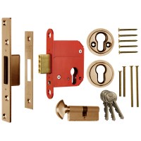 ERA 333-31 British Standard 8621:2007 Keyless Egress Dead Lock 79mm Brass