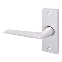 Union 645-94-3 Phoenix Door Lever Handle Short Latch Right Hand Silver