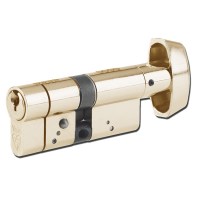 Yale Anti Snap Key and Turn Euro Cylinder BS1303:2005 35/35 70mm Brass