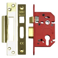 Union Strongbolt 22EU Euro Cylinder Sashcase Lock 68mm Brass