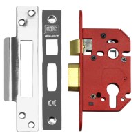 Union Strongbolt 22EU Euro Cylinder Sashcase Lock 68mm Satin