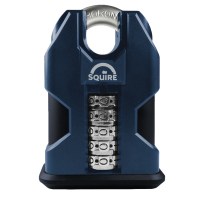 Squire SS50CS Combi Extra High Security Combination Padlock Closed Shackle