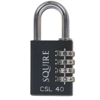 Squire CSL Toughlock Combination Padlock 4 Wheel 40mm Single Pack