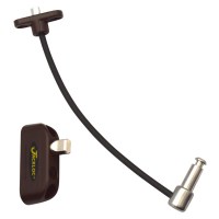 Jackloc Window Restrictor Push and Turn in Brown
