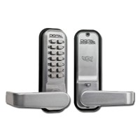 Lockey 2835 Digital Door Lock Satin Chrome