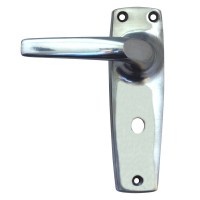 Frisco Door Furniture Lever Handle Kenrick 300 Latch Silver