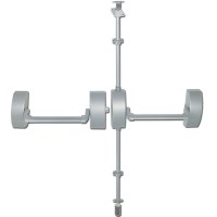 Union Eximo PB802N Emergency Exit Panic Bolt Set for Double Doors
