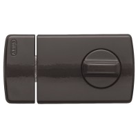 ABUS 2110 Rim Deadbolt Brown