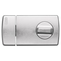 ABUS 2110 Rim Deadbolt Silver