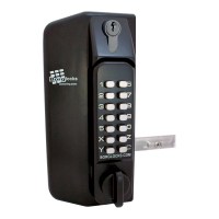 Borg Locks BL 3130 Marine Grade Digital Gate Lock - Key Override