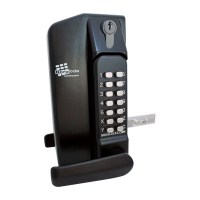 Borg Locks BL 3430 Marine Grade Digital Gate Lock - Key Override