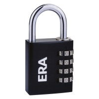 ERA Combination Padlock - Black 40mm