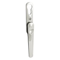 Debar Bifold Door Version Handle With Euro Escutcheon - Polished Chrome