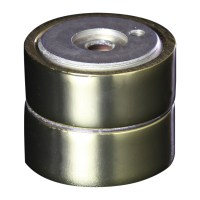 Debar Bifold Magnetic Door Holder 26mm - Gold