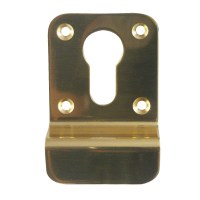 Dortrend Witley Euro Cylinder Door Pull Brass Screw On