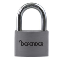 Defender Open Shackle Aluminium Padlock - 40mm