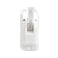 Cardea Coat Hook with Child Safety Anti Ligature - White