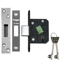 Legge 1645 5 lever Dead Lock 64mm Stainless Steel