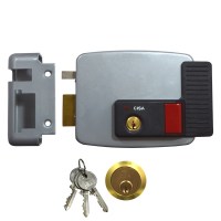 CISA 11630 Series Electric Rim Lock for Internal Wooden Doors Left Hand In
