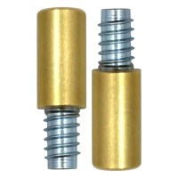 Bramah Rola R1/04 Sash Stop Brass 2 Stops and 2 Inserts
