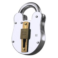 Fire Brigade FB11 Padlock 4 Lever Galvanised