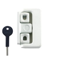 Yale-Chubb 8K101 Window Lock White 1 Lock 1 Key