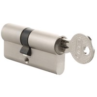 EVVA A5 Euro Double 5 Pin Cylinder 31/31 62mm Nickel Plated