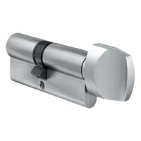 EVVA A5 Euro Key and Turn Cylinder 41/41 82mm Nickel Plated