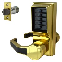 KABA Simplex LL1011 Brass Left Hand