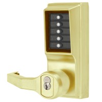 KABA Simplex LL1021 with Key Override Brass Left Hand