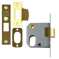 Union 2332 Oval cylinder Nightlatch 64mm Polished brass Case Only