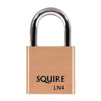 Squire Lion Range 5 Pin Brass Padlock 40mm