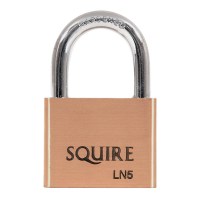Squire Lion Range 5 Pin Brass Padlock 50mm