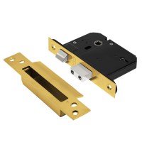 Asec Vital British Standard 5 Lever Sash Lock PB 65mm