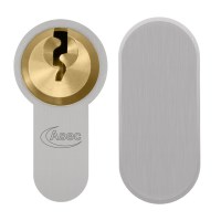 Asec Vital Euro Key and Turn Cylinder 47/37T 84mm