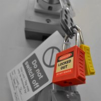 Asec Lockout Tagout Safety Padlock LOTO - Various Colours