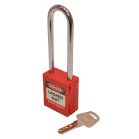 Asec Lockout Tagout Safety Padlock LOTO Long Shackle