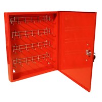 Asec Lockout Tagout Storage Cabinet - Red